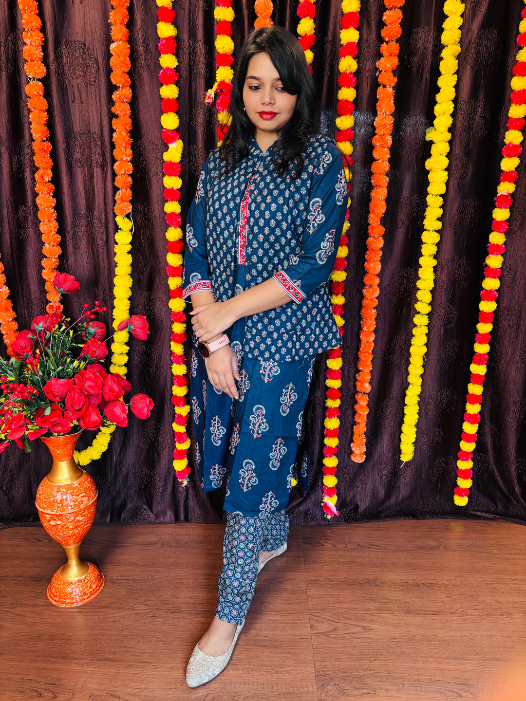 As Warm As a Hug - Winter Special Kurti Set