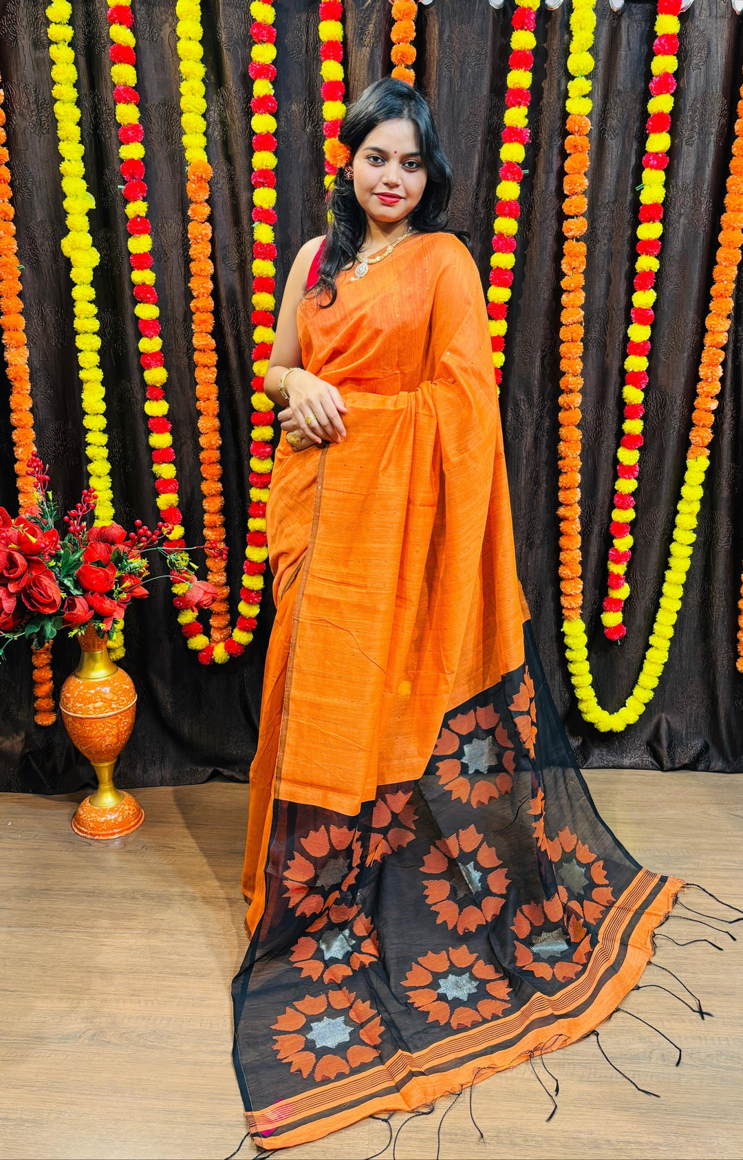 Soul Blossoming - Bengal Saree