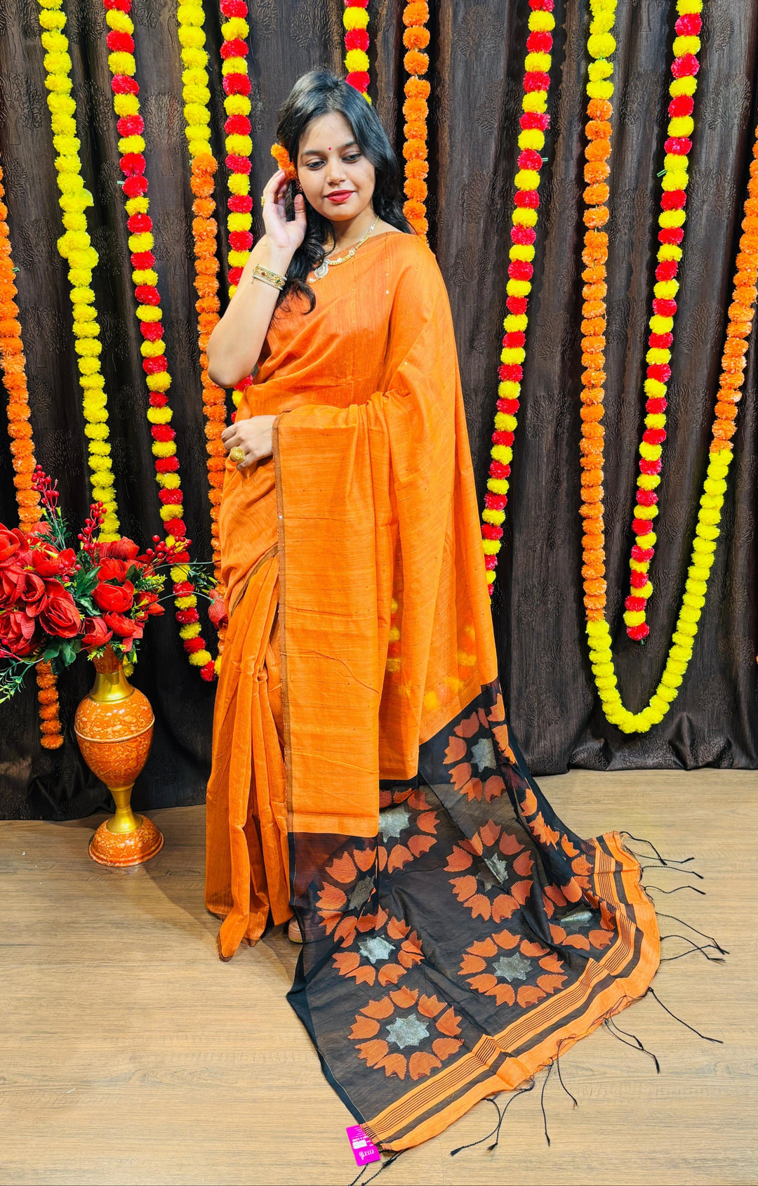 Soul Blossoming - Bengal Saree