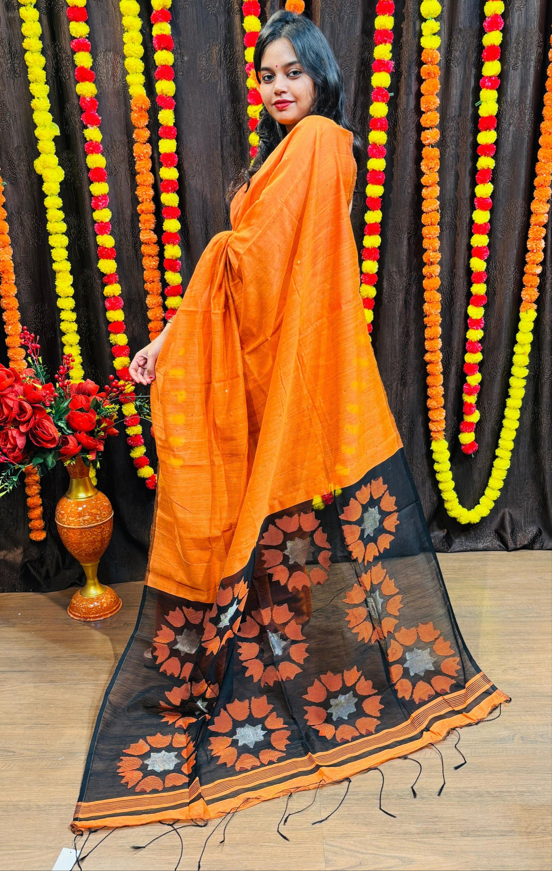 Soul Blossoming - Bengal Saree