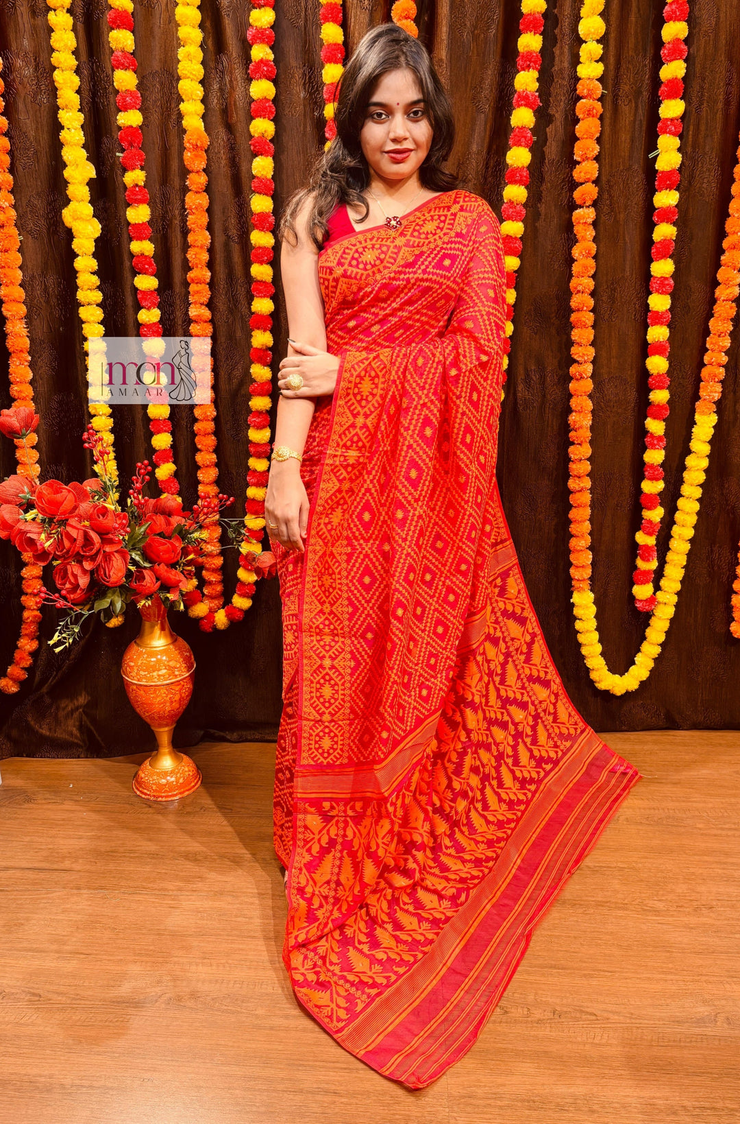 Beauty Of Our Bengal - Dhakai Jamdani Saree