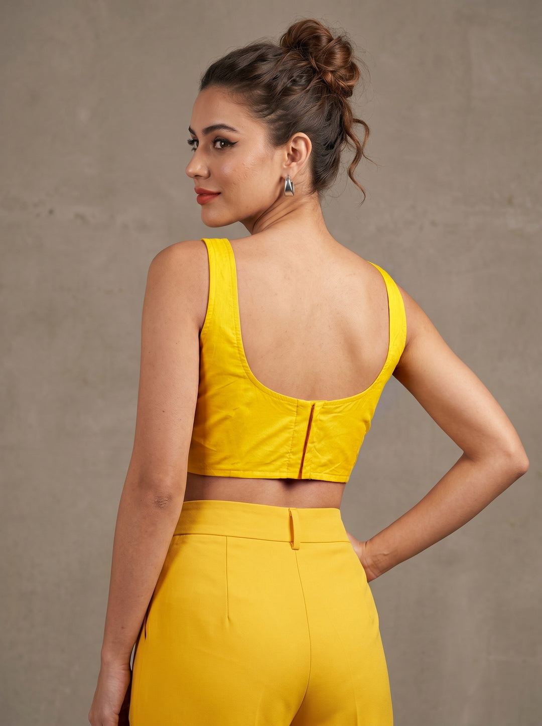 Mango Muse Solid Colour Blouse