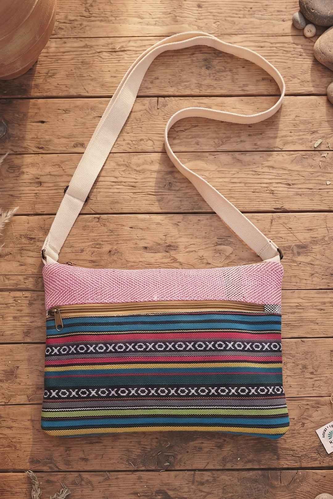 Color Trail Crossbody - Boho Sling Bag