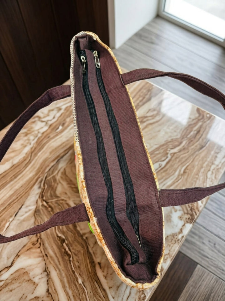 Carry Style- Dual Tone Tote Bag