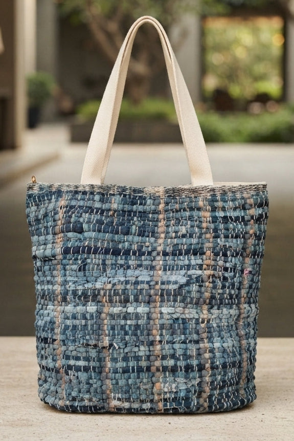 Denim Delight- Tote Bag