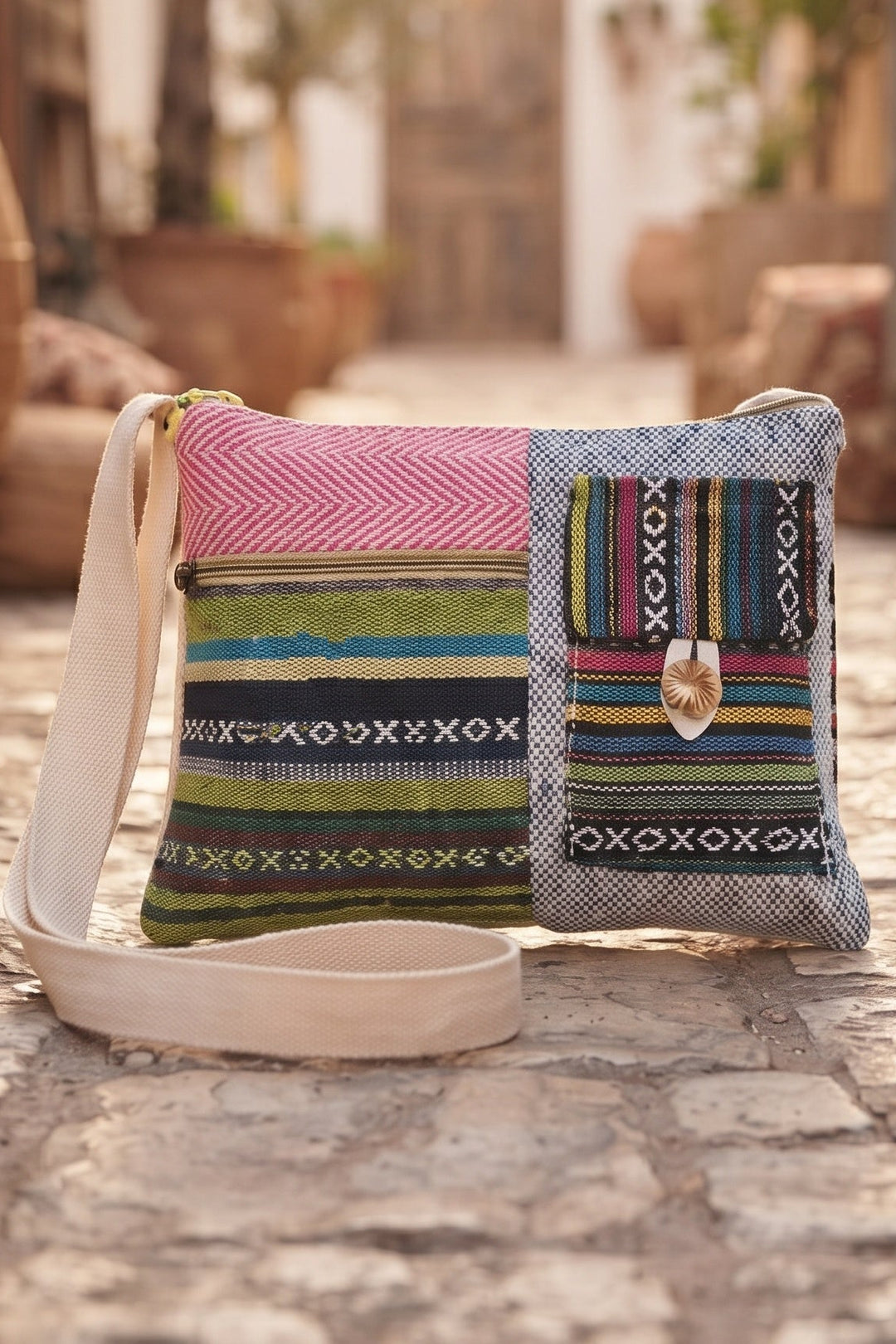 Color Trail Crossbody - Boho Sling Bag