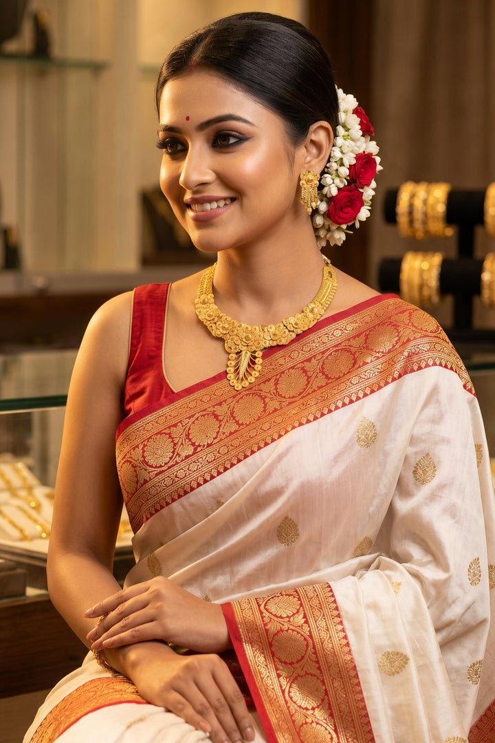 Perfect Fit(Gold Plated Necklace Set)