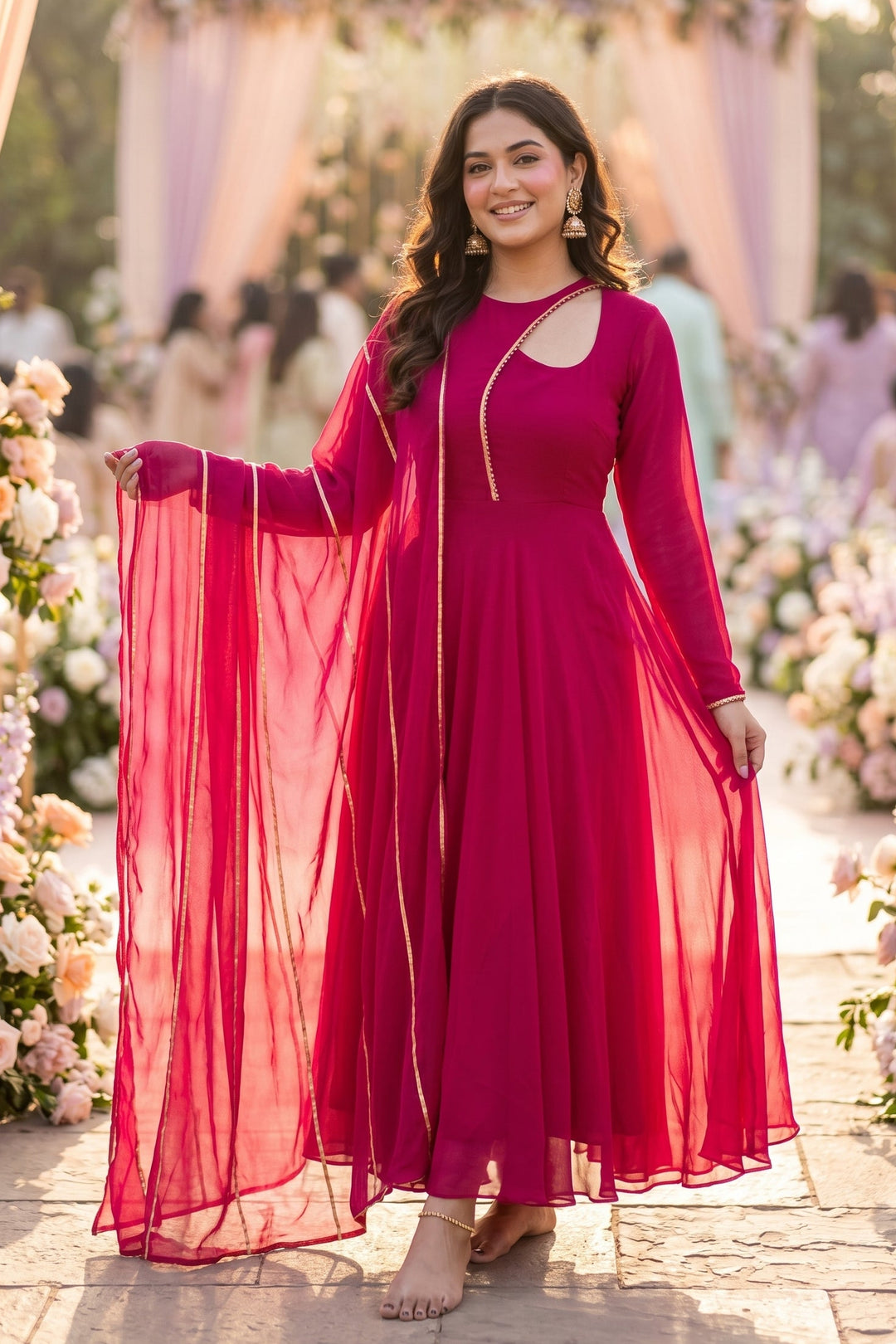 Queen Rosabella Gown Set