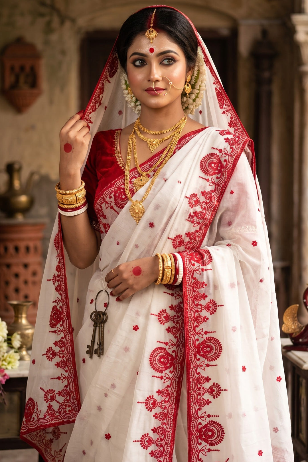 Srabanti Special Rangoli Silk Saree