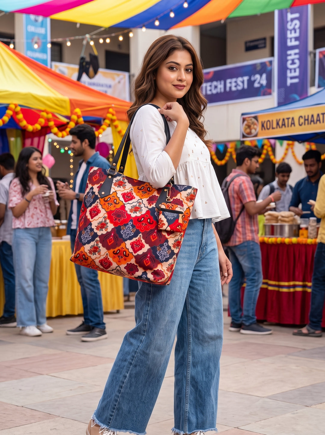 Carry Your Charm – Canvas Tote Bag