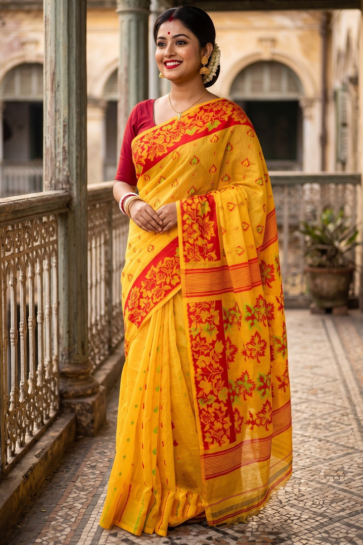 Patralikhan Jamdani Saree