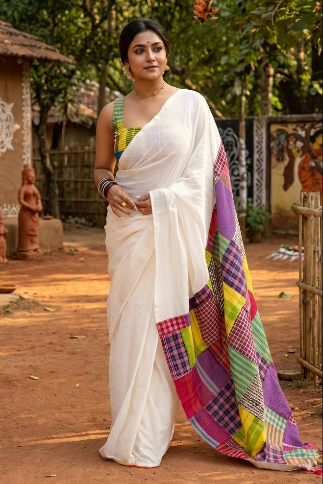 Man Marziyaan - Mul Cotton Saree