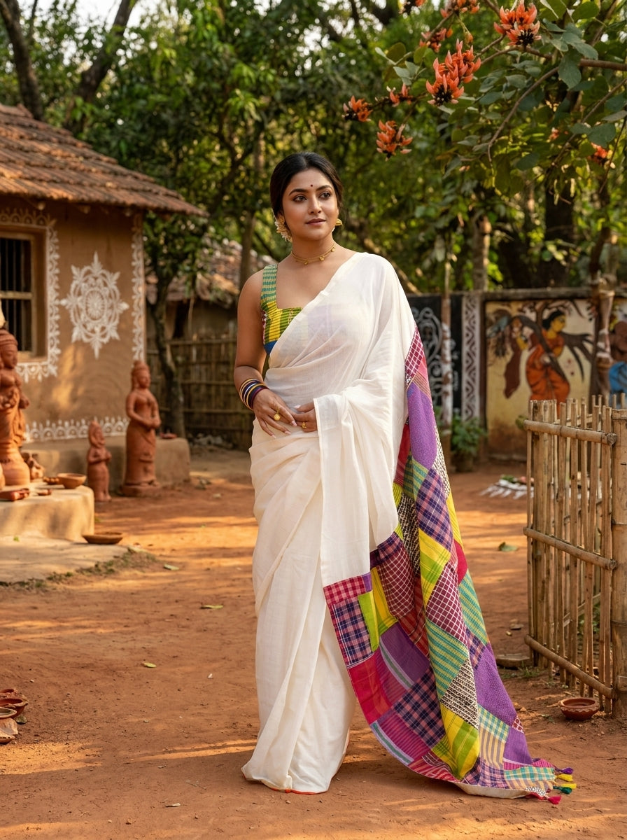 Man Marziyaan - Mul Cotton Saree