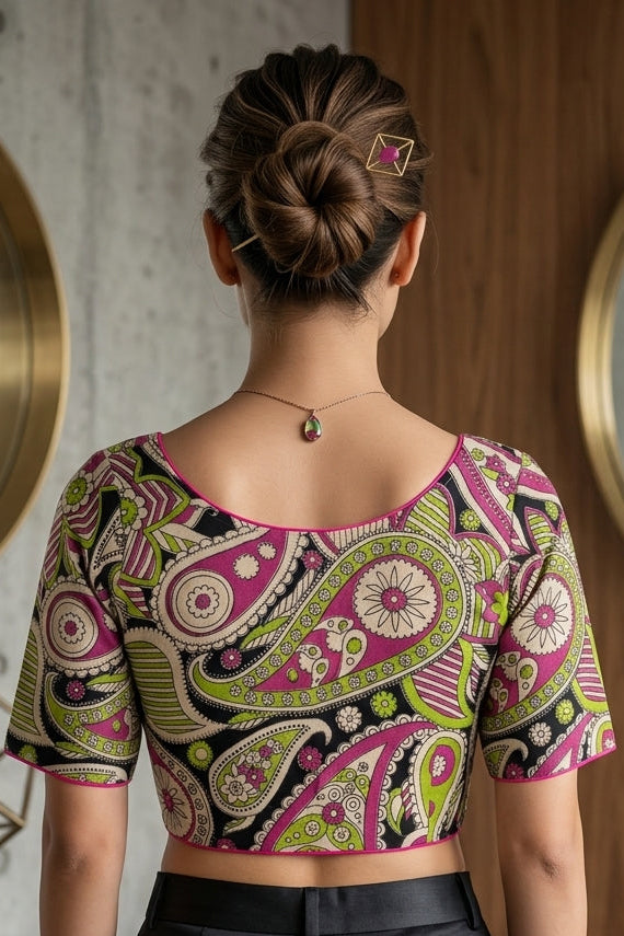 Rani Paisley Printed Designer Blouse