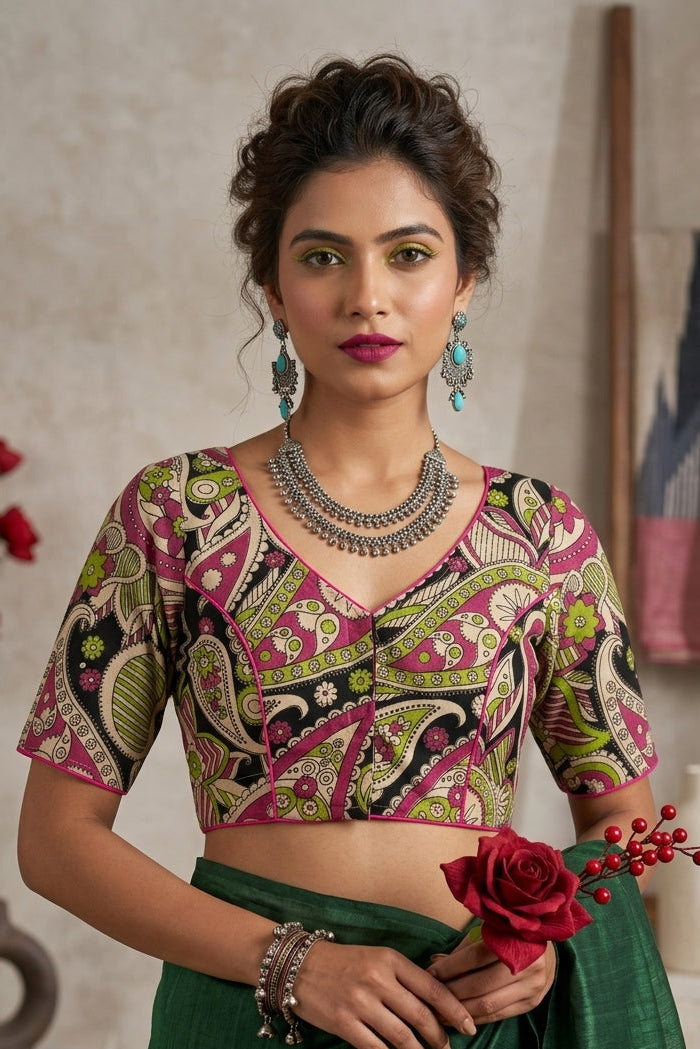 Rani Paisley Printed Designer Blouse