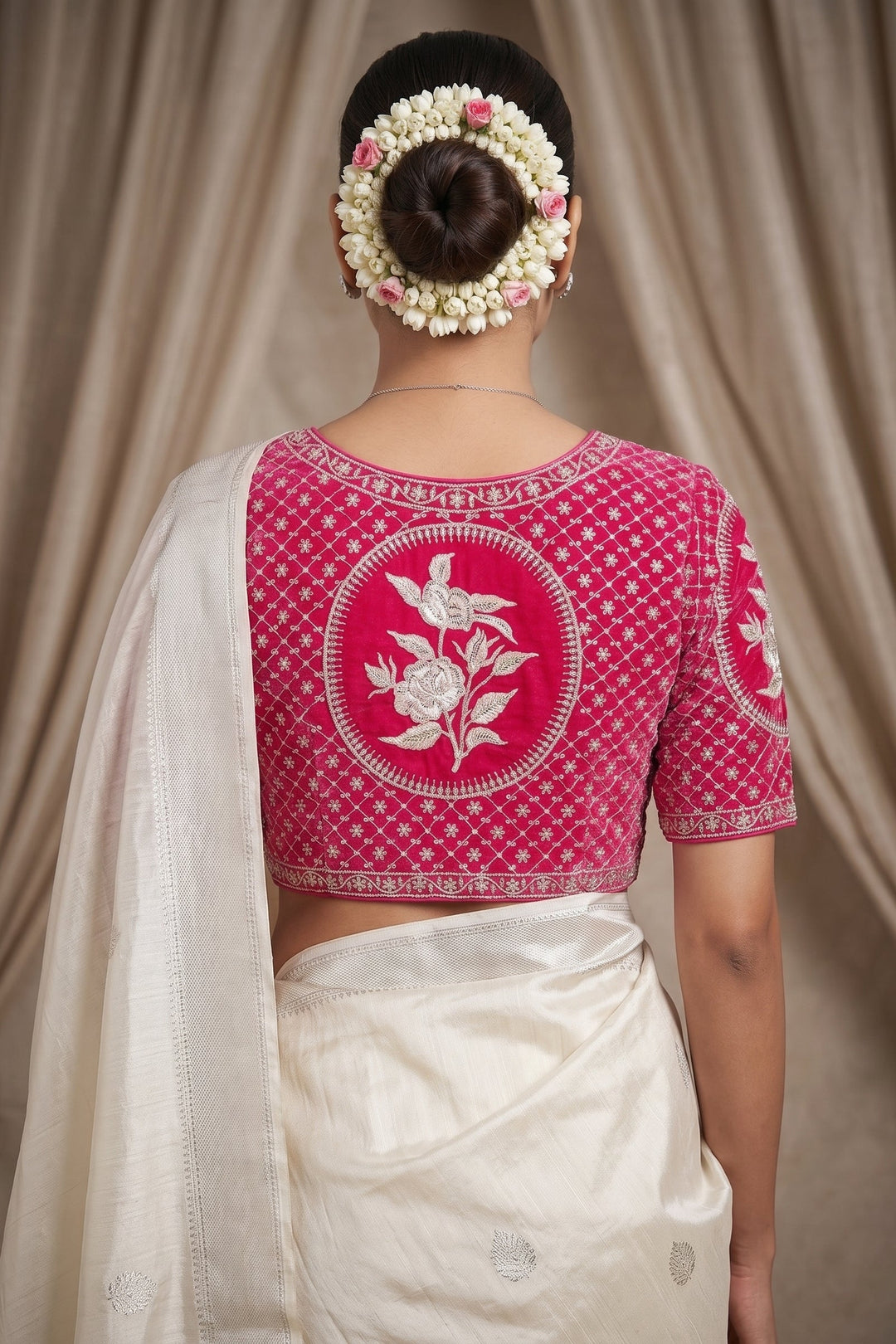 Soft Aura-Designer Organza Blouse