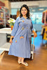 Pretty Butterfly Cotton One Piece Dress