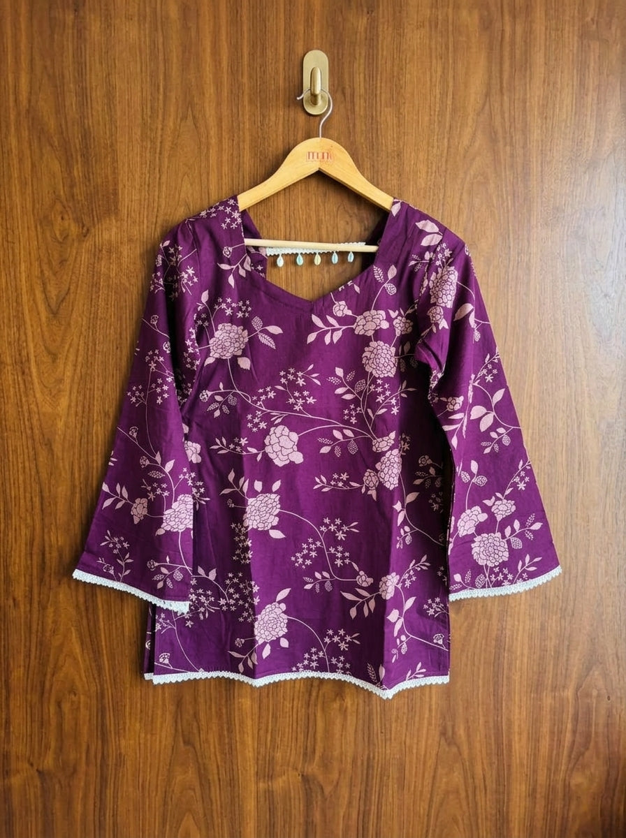 Happiness Bubble-Pure Cotton Kurti