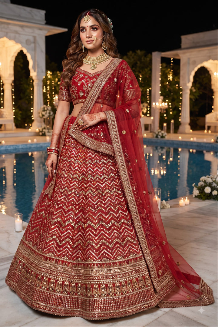 Versailles Princess Fancy Silk Lehenga