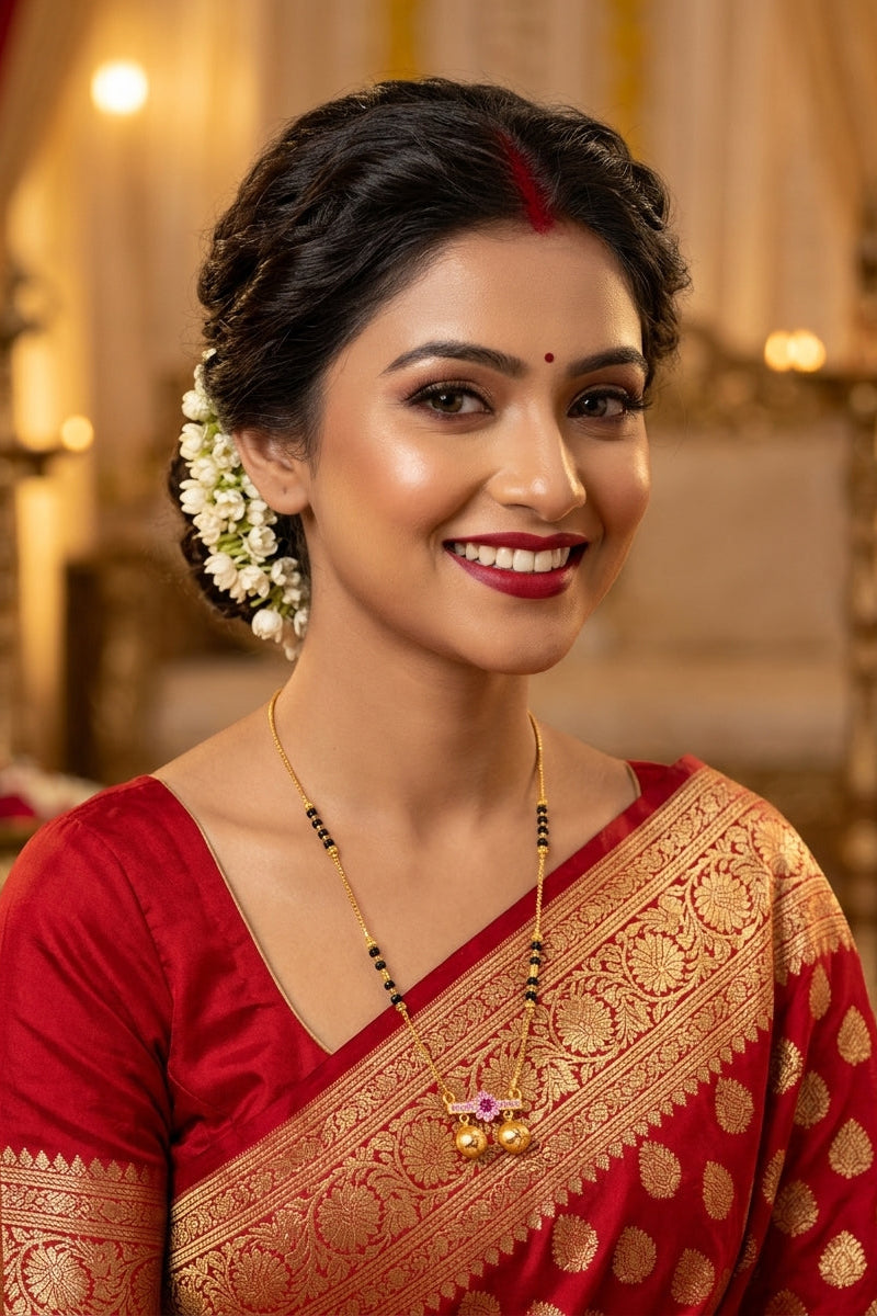 Bridal Glow (Gold Plated Mangal sutra)-Combo 4
