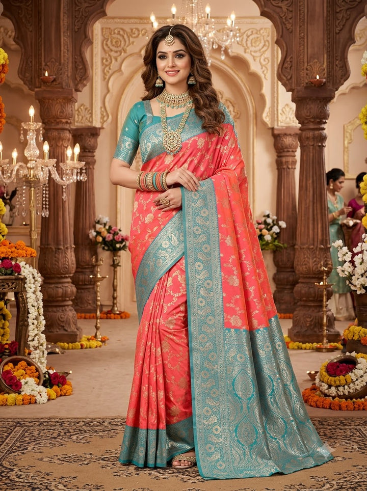 Rajvanshi Designer Banarasi Silk Saree