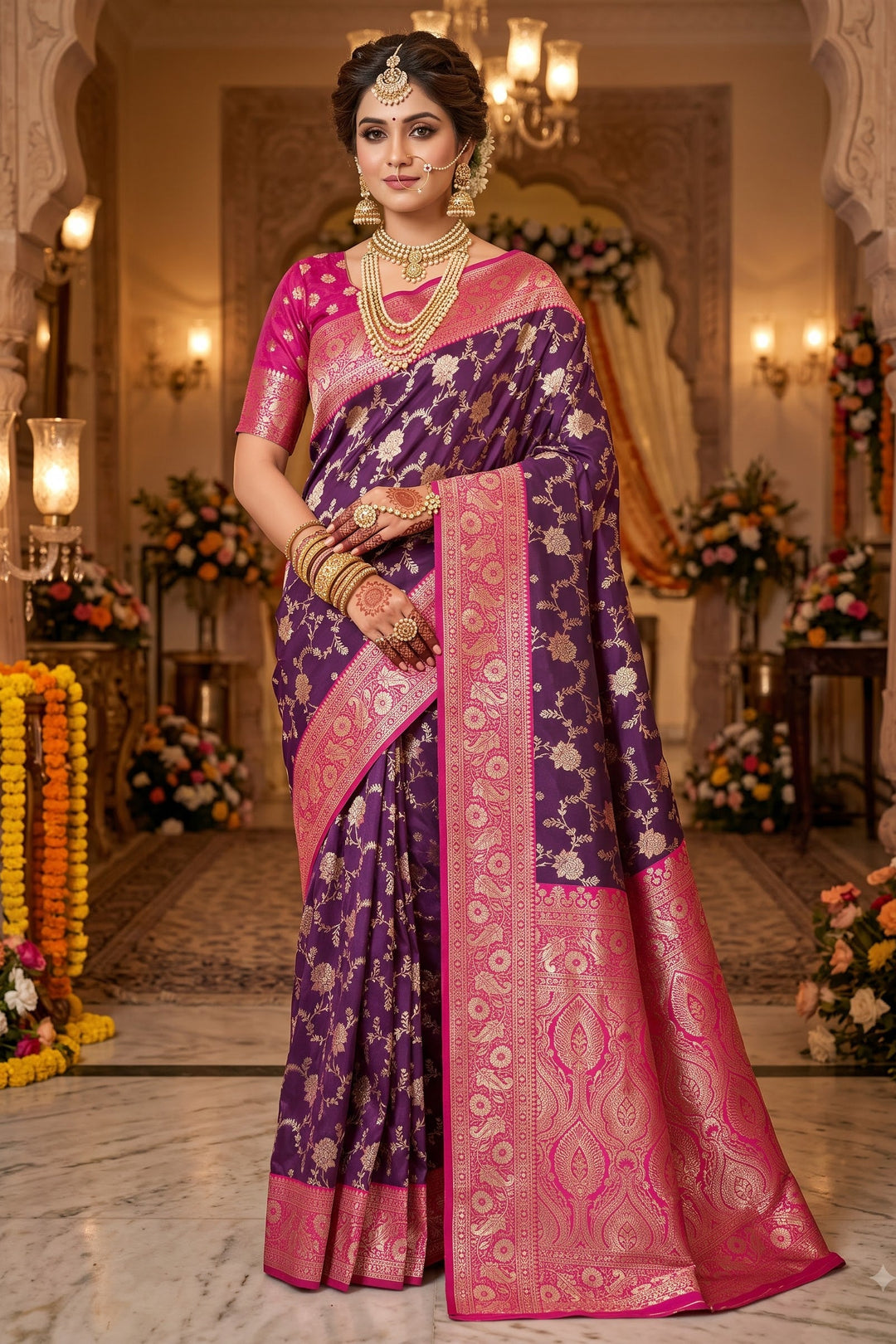 Rajvanshi Designer Banarasi Silk Saree