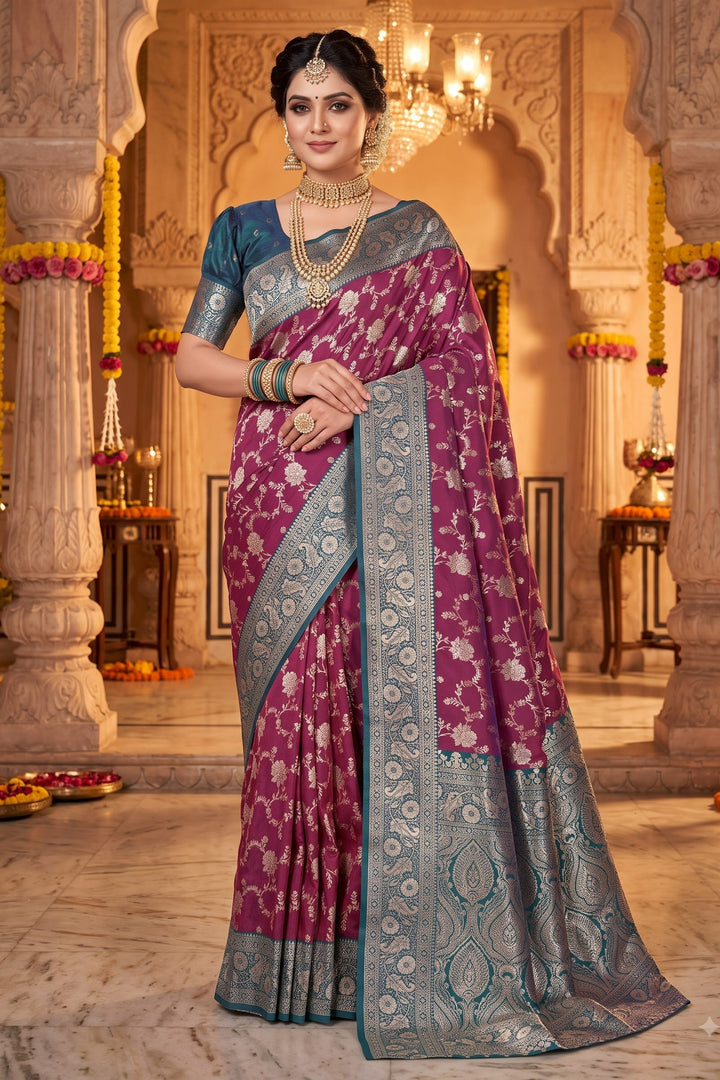 Rajvanshi Designer Banarasi Silk Saree
