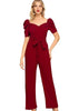 Top-Of-The-Line Jump Suit(Maroon)