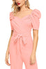 Top-Of-The-Line Jump Suit(Peach)