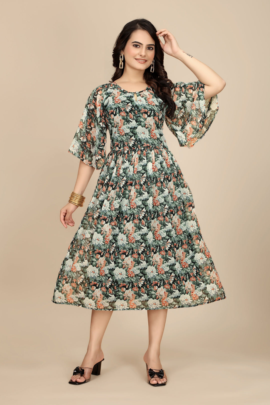 Party On My Mind-Midi Dress