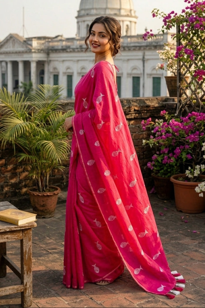Sagarika Mul Cotton Saree