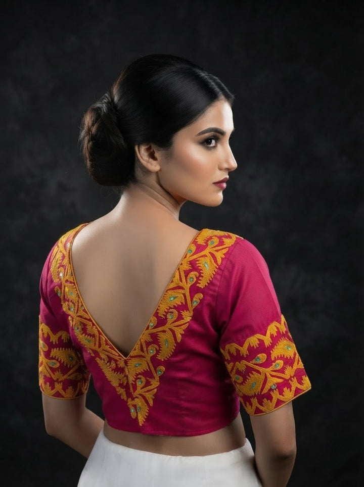 Sense Of Jamdani (Designer Blouse)