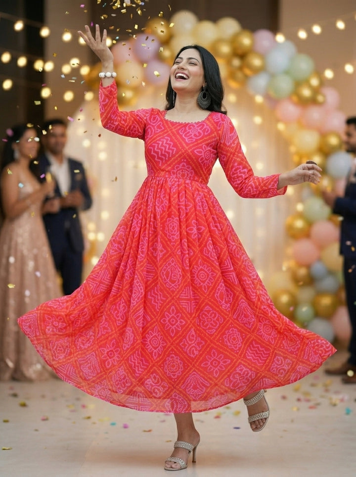 Amaira-A Georgette Gown
