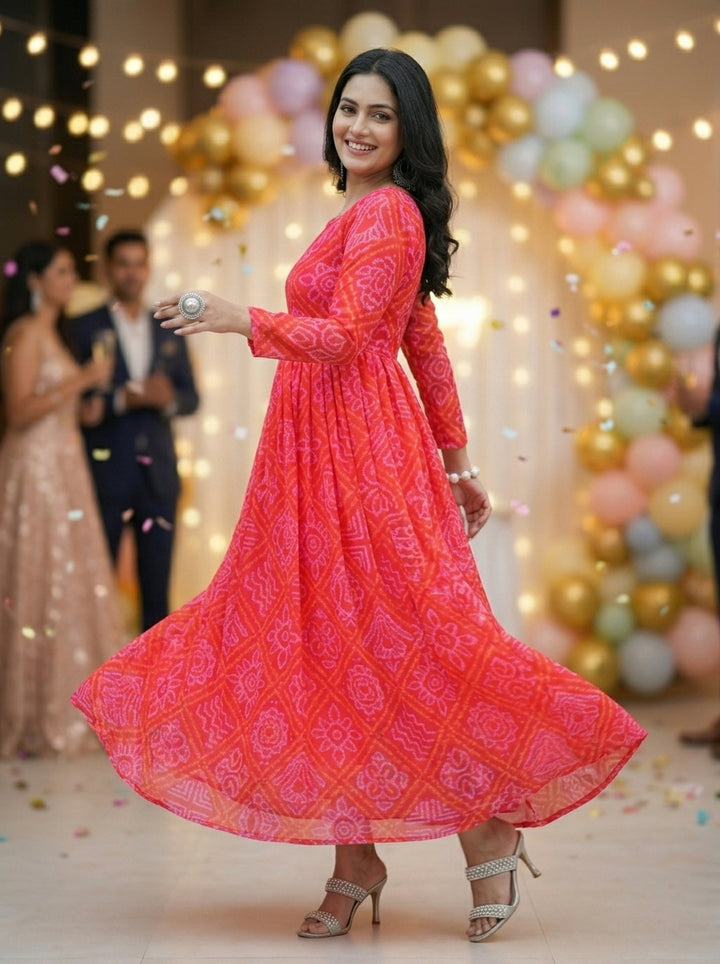 Amaira-A Georgette Gown