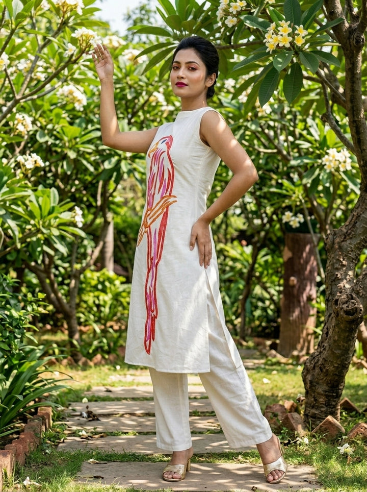A Bird Song- Cotton Coord Set