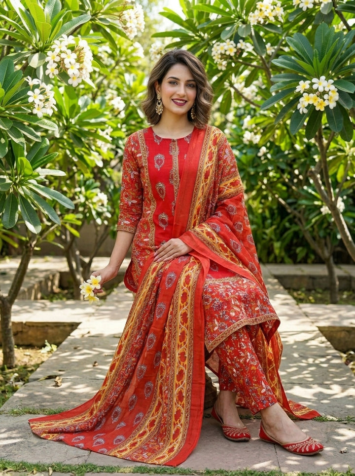 Summer Tales- Cotton Suit Set