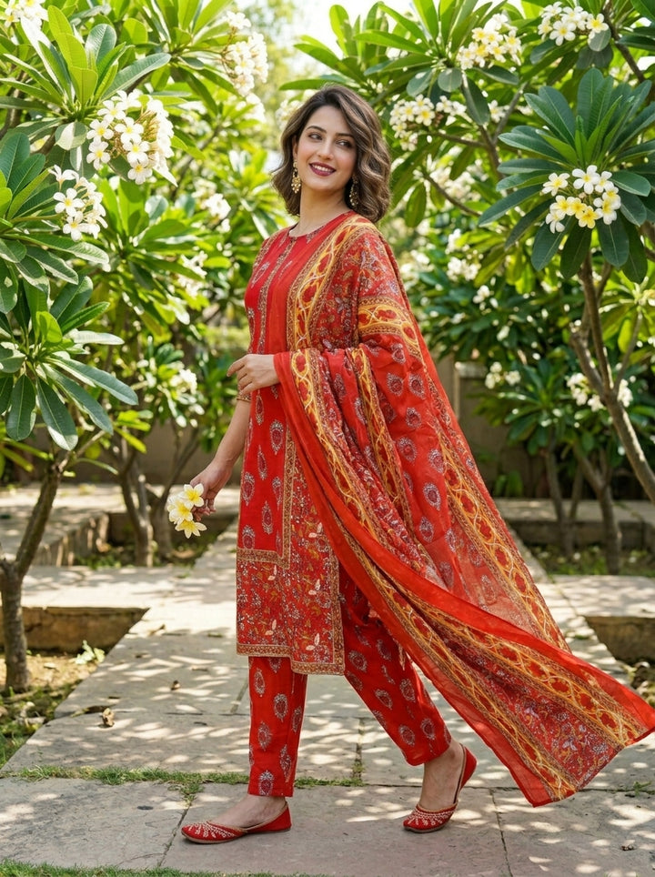 Summer Tales- Cotton Suit Set