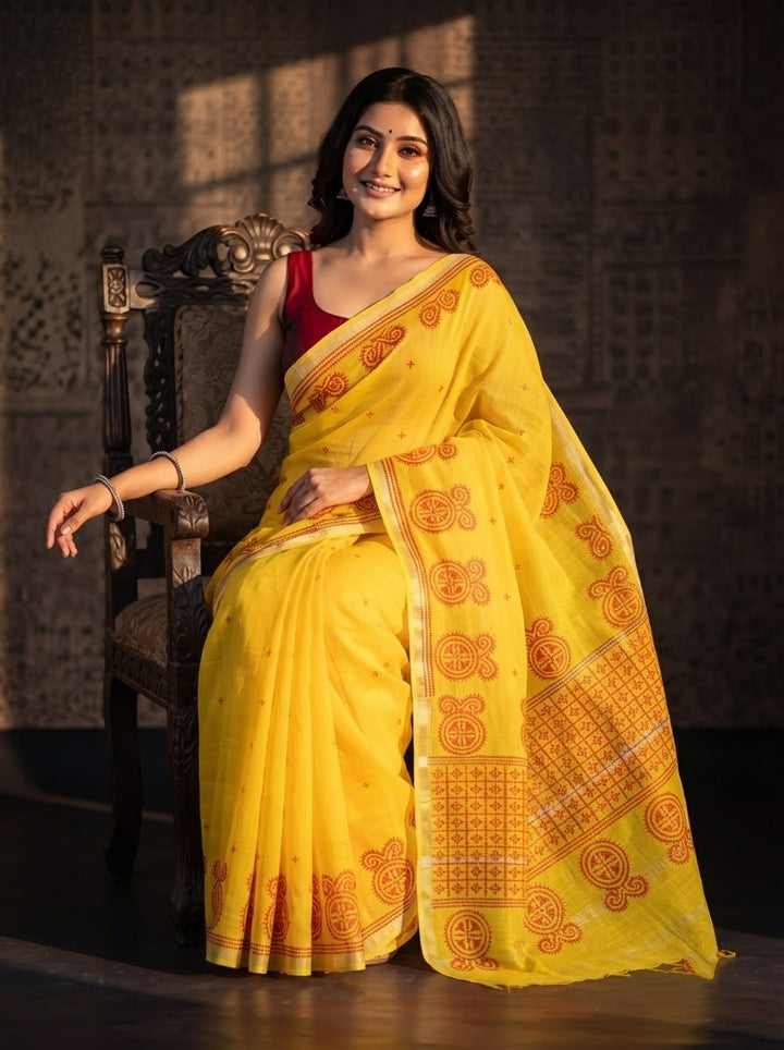 Niharika Khadi Cotton Saree