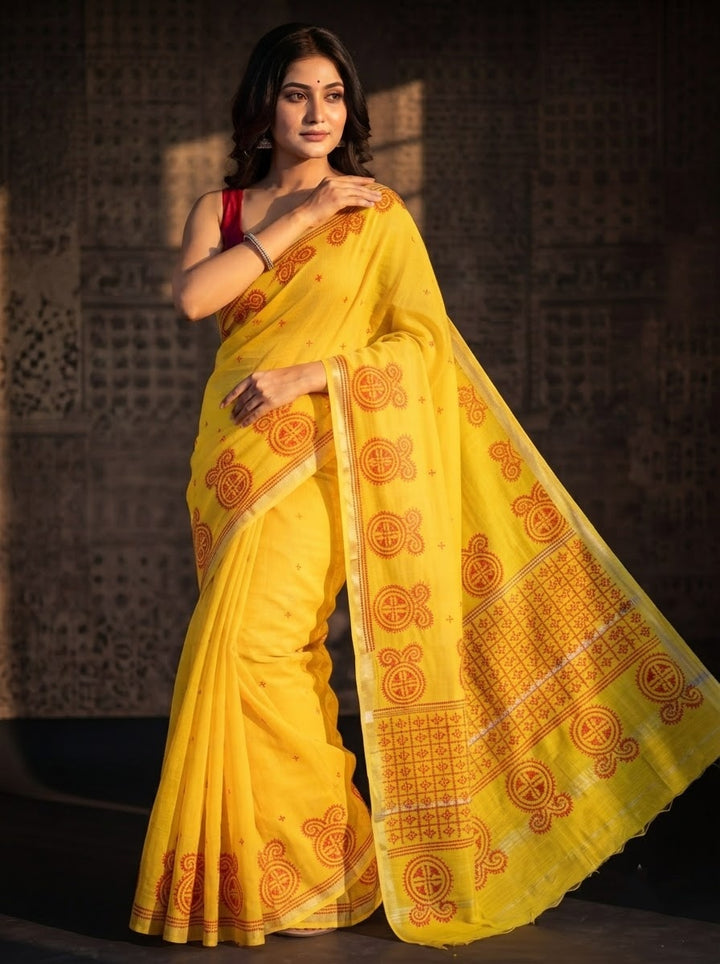 Niharika Khadi Cotton Saree