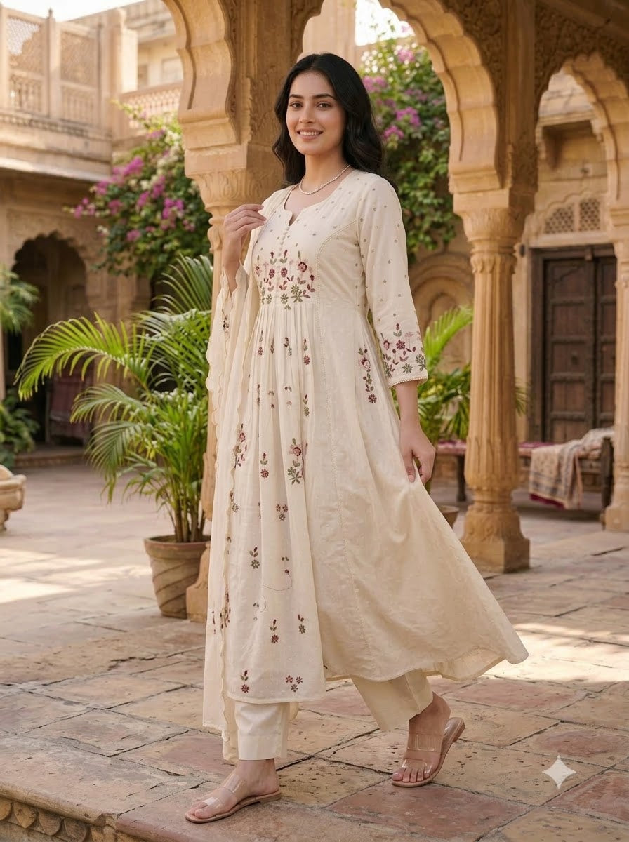 My Forever Star Cotton Kurti Set