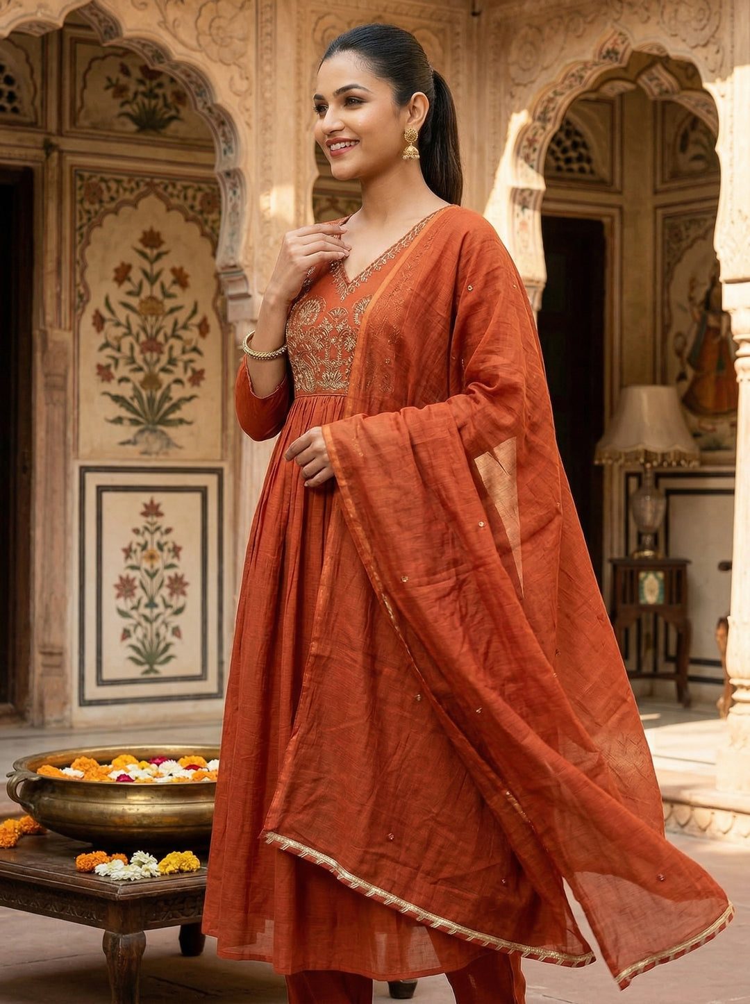 Sunny Grace Pure Cotton Ensemble