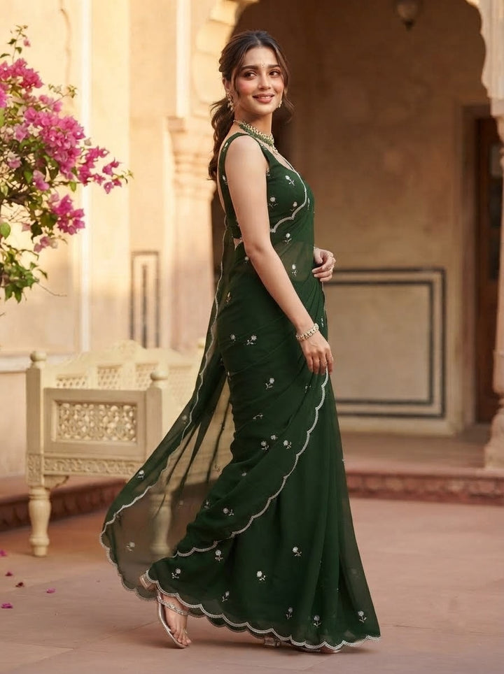 Aveline Grace - Georgette Saree
