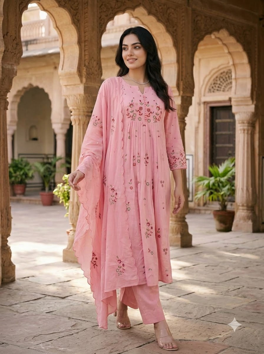 My Forever Star Cotton Kurti Set