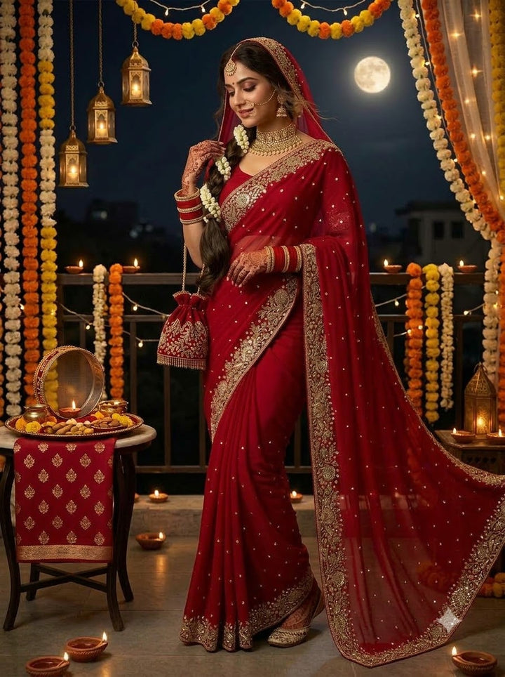 Unbroken Spirit Silk Saree [ Dupatta With Unstitched Blouse]