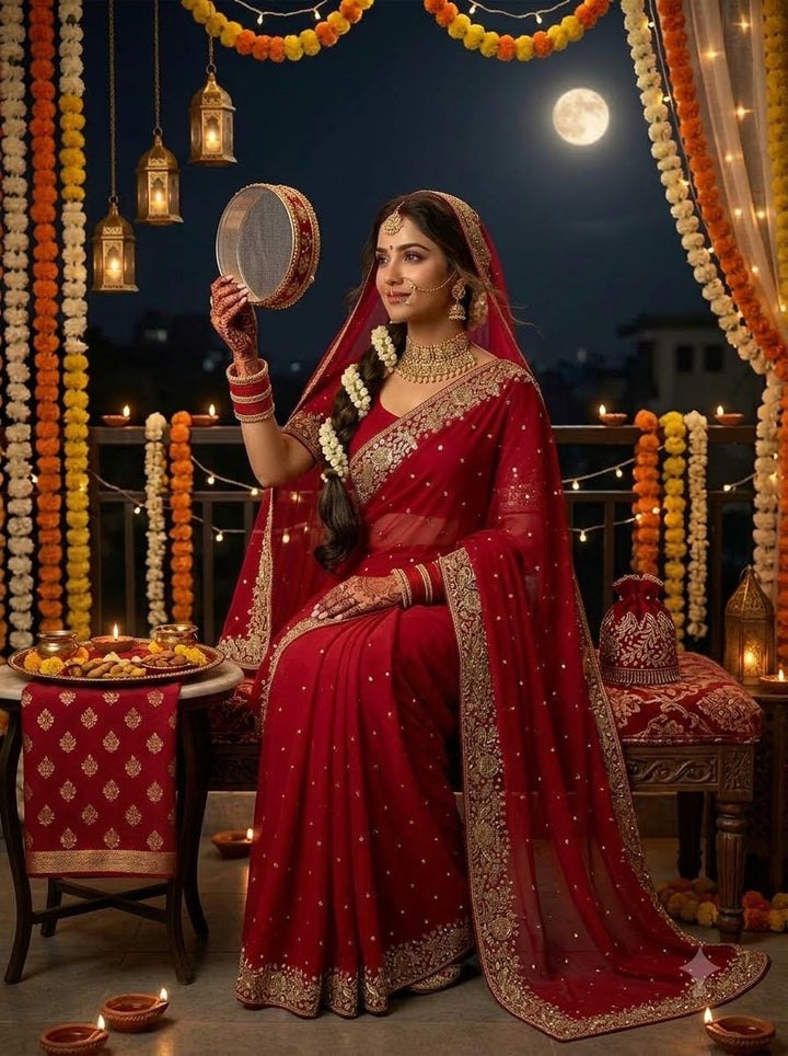 Unbroken Spirit Silk Saree [ Dupatta With Unstitched Blouse]