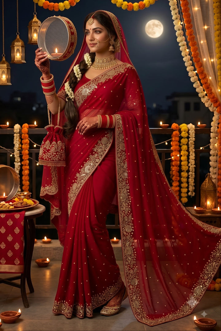 Unbroken Spirit Silk Saree [ Dupatta With Unstitched Blouse]