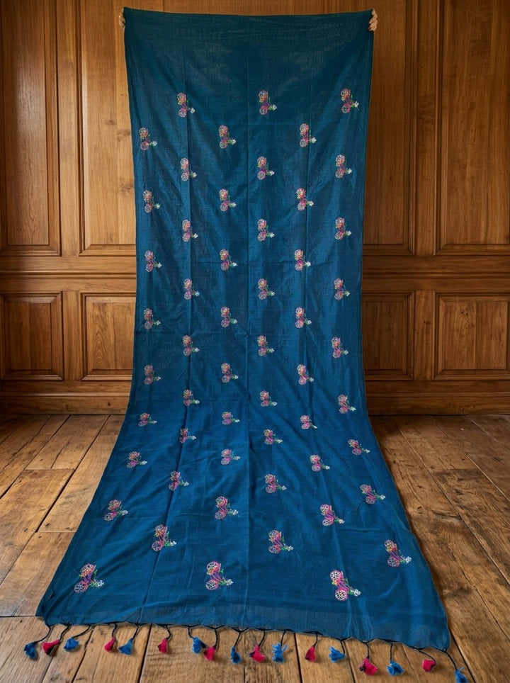 Spring Ride- Khadi Cotton Saree