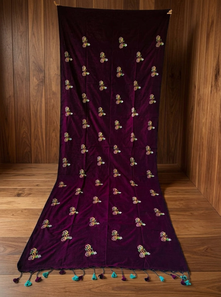 Spring Ride- Khadi Cotton Saree