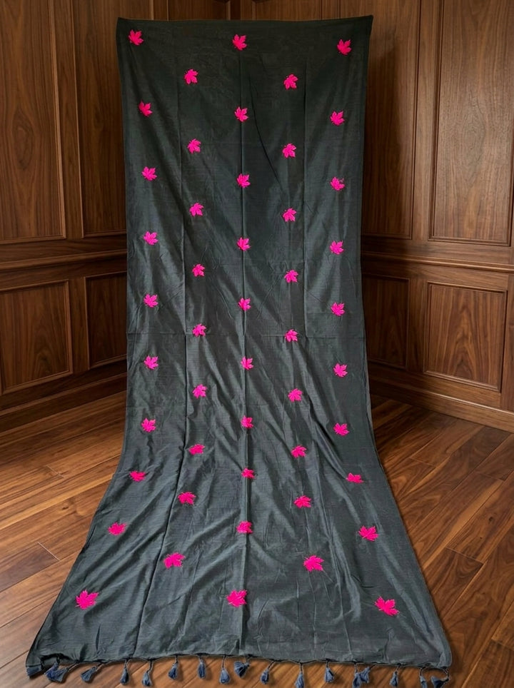 Khudse Mohabbat Khadi Cotton Saree