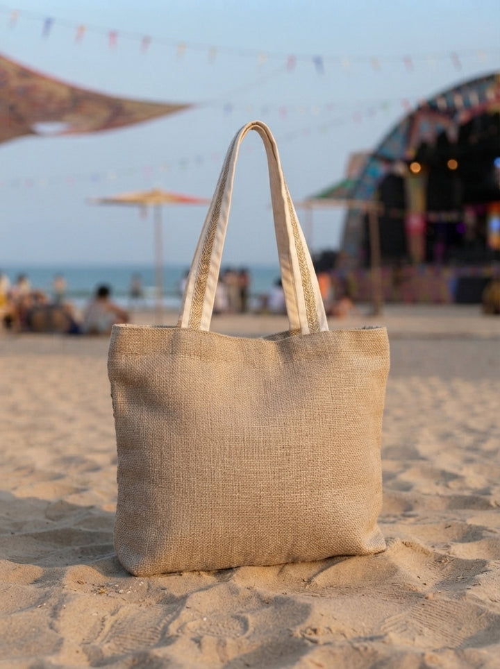 Carefree Spirit - Oversized  Textured Tote Bag